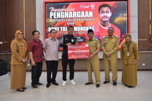 Kapten Timnas U-19 Mendapatkan Apresiasi dari Bupati Boyolali