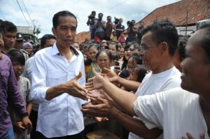 Mayoritas masyarakat puas dengan kinerja Jokowi