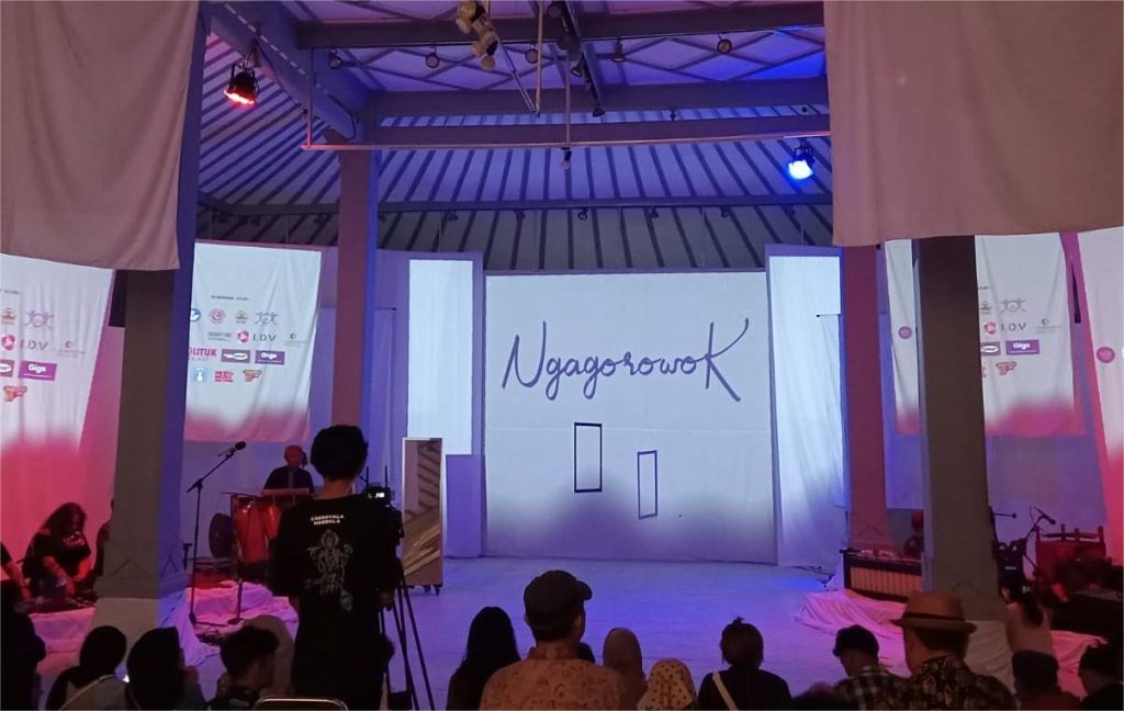 Pagelaran Teater yang digelar oleh PPMI di Taman Budaya Jawa Tengah